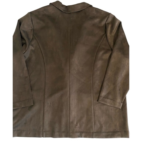 Liverpool Stitch Fix New Suede Stretch Boyfriend Blazer NWT - Picture 7 of 16